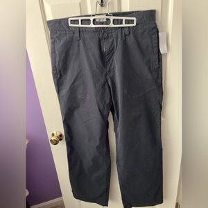 GAP Men's Blue Stripe Relaxed fit chinos pants